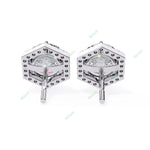 Load image into Gallery viewer, Round Halo Studs Earring STHA1358