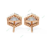 Load image into Gallery viewer, Round Halo Studs Earring STHA1358