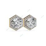 Load image into Gallery viewer, Halo Stud Earring STHA1358