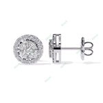 Load image into Gallery viewer, Round Halo Studs Earring STHA1383