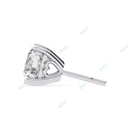 Load image into Gallery viewer, Round Heart Prong Studs Earring STHE1349