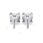 Load image into Gallery viewer, Round Heart Prong Studs Earring STHE1349