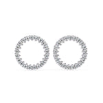 Load image into Gallery viewer, Round Loop Studs Earring STLO1336