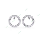 Load image into Gallery viewer, Round Loop Studs Earring STLO1336