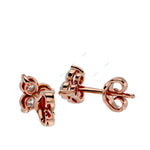 Load image into Gallery viewer, Three Stone Stud Earring STTH004