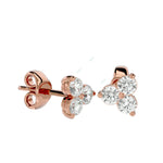 Load image into Gallery viewer, Three Stone Stud Earring STTH004