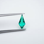 Load image into Gallery viewer, Shield lab grown emerald