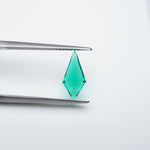 Load image into Gallery viewer, Shield lab grown emerald