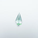 Load image into Gallery viewer, Shield lab grown green sapphire