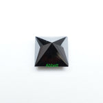 Load image into Gallery viewer, Square princess black moissanite