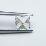 Load image into Gallery viewer, Square princess colorless lab grown diamond
