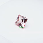 Load image into Gallery viewer, Square princess lab grown champagne sapphire