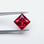 Load image into Gallery viewer, Square princess lab grown ruby
