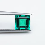 Load image into Gallery viewer, Square step lab grown emerald
