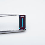 Load image into Gallery viewer, Straight baguette lab grown alexandrite