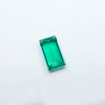 Load image into Gallery viewer, Straight baguette lab grown emerald