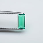 Load image into Gallery viewer, Straight baguette lab grown emerald