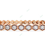 Load image into Gallery viewer, Round Tennis Bracelet TE1422