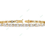 Load image into Gallery viewer, Round Tennis Bracelet TE1477