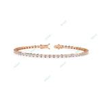 Load image into Gallery viewer, Emerald Tennis Bracelet TE1481