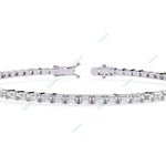 Load image into Gallery viewer, Emerald Tennis Bracelet TE1481