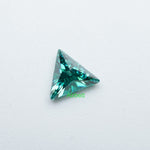 Load image into Gallery viewer, Triangle green moissanite