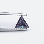 Load image into Gallery viewer, Triangle lab grown alexandrite