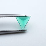 Load image into Gallery viewer, Triangle lab grown emerald