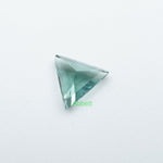 Load image into Gallery viewer, Triangle lab grown green sapphire