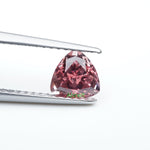 Load image into Gallery viewer, Trillion lab grown padparadscha sapphire