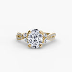 Load image into Gallery viewer, The Twist Pavé Ring