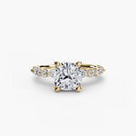 Load image into Gallery viewer, Solitaire with Eternity Pavé 2