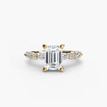 Load image into Gallery viewer, Solitaire with Eternity Pavé 2