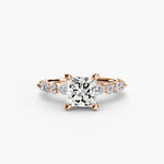 Load image into Gallery viewer, Solitaire with Eternity Pavé 2