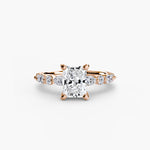 Load image into Gallery viewer, Solitaire with Eternity Pavé 2