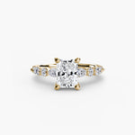 Load image into Gallery viewer, Solitaire with Eternity Pavé 2