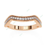 Load image into Gallery viewer, Curved Wedding Band WECU1046