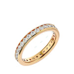 Load image into Gallery viewer, Eternity Wedding Band WEET027