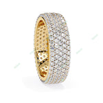 Load image into Gallery viewer, Eternity Wedding Band WEET1009