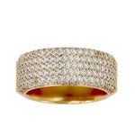 Load image into Gallery viewer, Pave Wedding Band WEST122