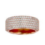 Load image into Gallery viewer, Pave Wedding Band WEST122