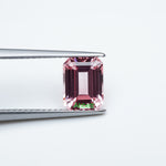 Load and play video in Gallery viewer, Emerald lab grown padparadscha sapphire