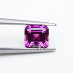 Load and play video in Gallery viewer, Asscher lab grown kunzite sapphire