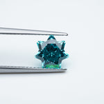 Load and play video in Gallery viewer, Heptagram lab grown Paraiba YAG