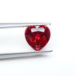 Load and play video in Gallery viewer, Heart lab grown ruby