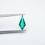 Load and play video in Gallery viewer, Shield lab grown emerald