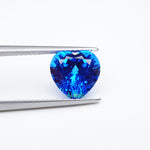 Load and play video in Gallery viewer, Heart lab grown cobalt spinel
