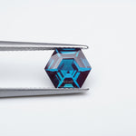 Load and play video in Gallery viewer, Hexagon lab grown alexandrite