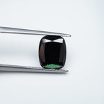 Load and play video in Gallery viewer, Elongated cushion black moissanite