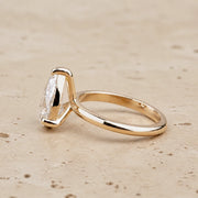 0.3 CT Pear Lab-Grown Diamond Engagement Ring